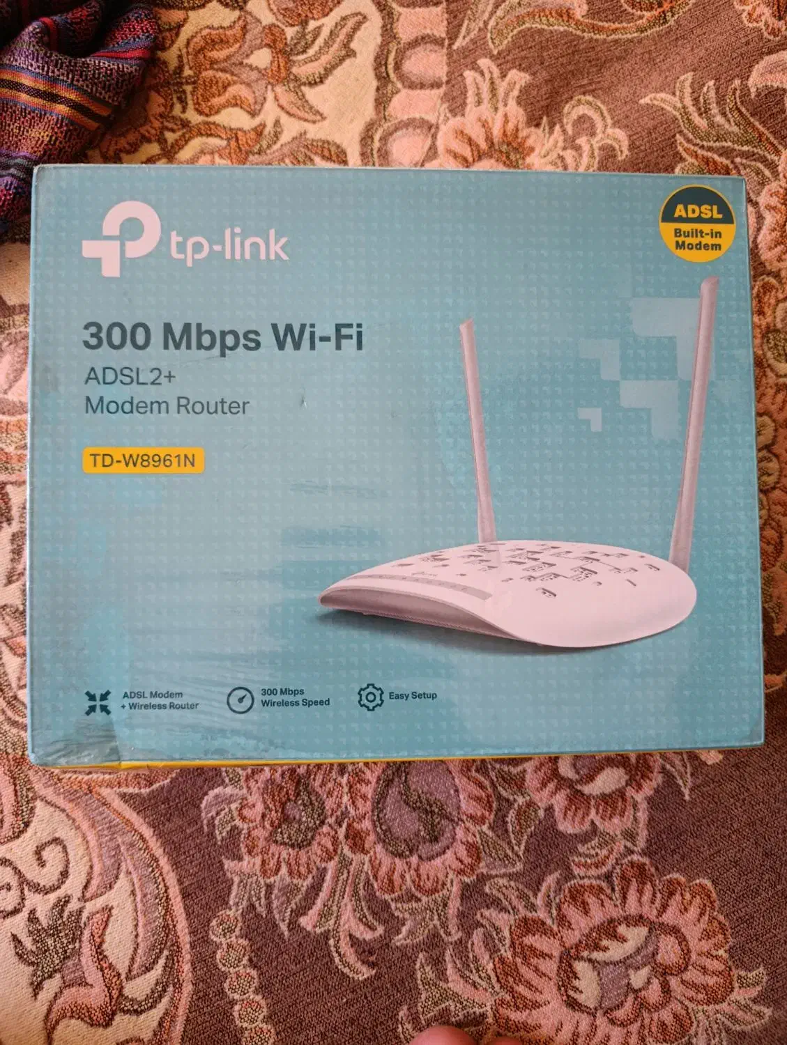 مودمADSL tplink آک|مودم و تجهیزات شبکه|خرم‌آباد, |دیوار