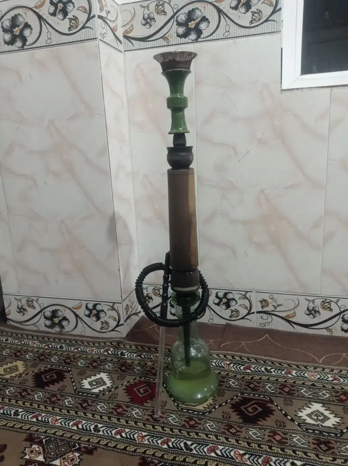 قلیان چوبی سرخ عالی|عمدهفروشی|کلاله, |دیوار