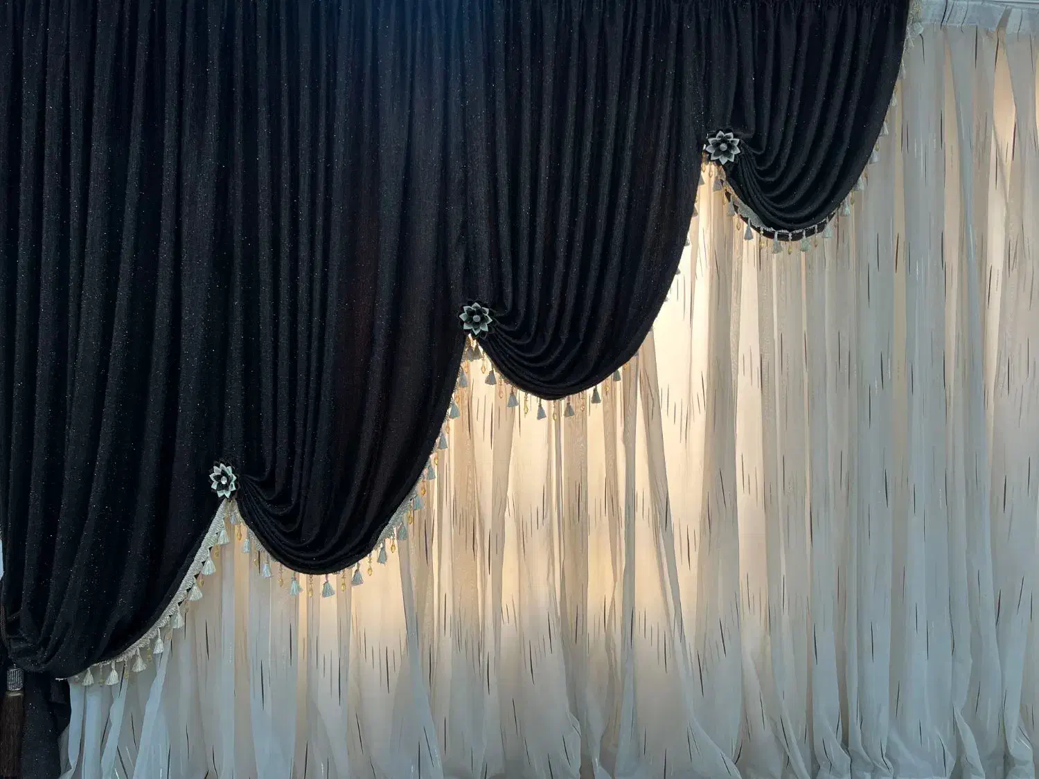 فروش پرده 4 متری|پرده، رانر، رومیزی|جهرم, |دیوار