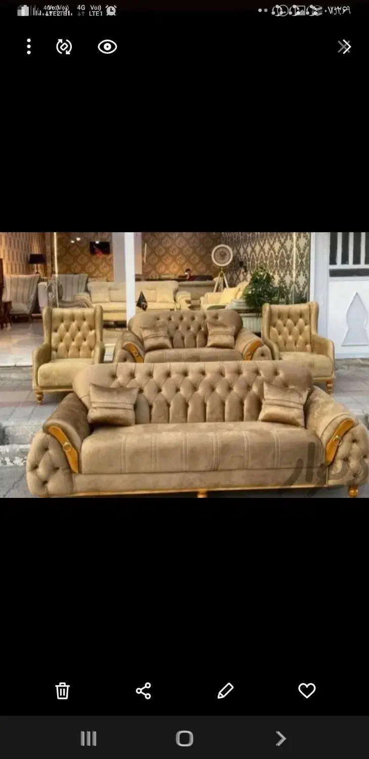 مبل رویال|مبلمان خانگی و میز عسلی|خمینی‌شهر, |دیوار