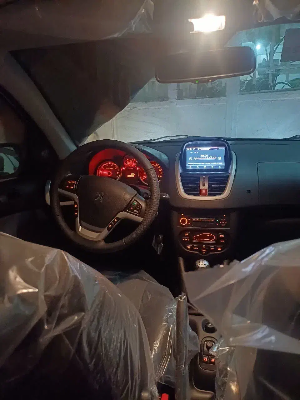 ۲۰۷ پانا سقف شیشه ای دنده|خودرو سواری و وانت|نورآباد, |دیوار