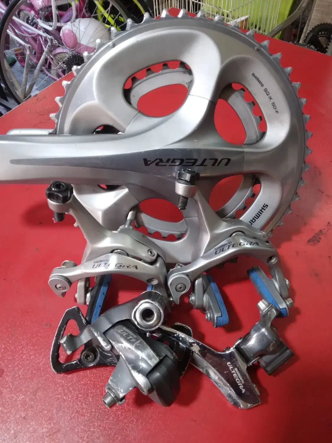 کورسی ست دنده التگرا ۶۷۰۰|دوچرخه، اسکیت، اسکوتر|ری, ظهیرآباد|دیوار