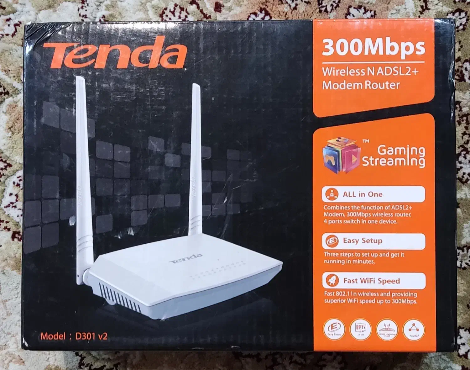 مودم +ADSL2|مودم و تجهیزات شبکه|فردیس, شهرک سپاه|دیوار