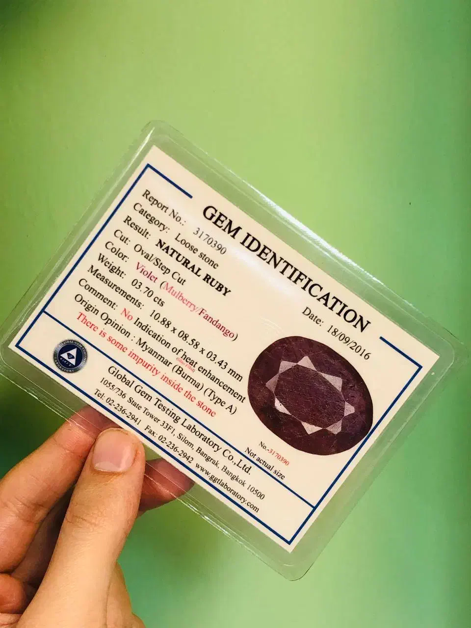 یاقوت اصل شناسنامه دار|جواهرات|فومن, |دیوار