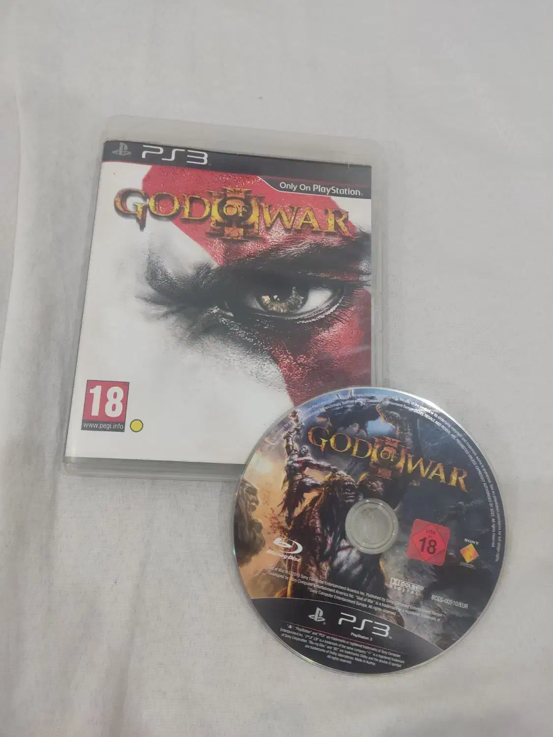 دیسک پلی استیشن ۳ (GOD OF WAR 3) اورجینال|کنسول، بازی ویدئویی و آنلاین|پاوه, |دیوار