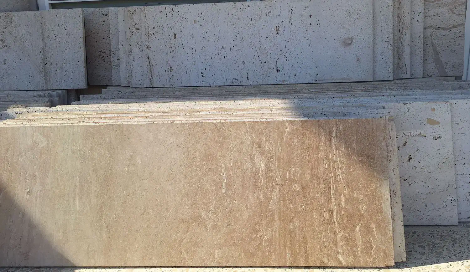 سن نما تراورتن کرم سفید محلات|مصالح و تجهیزات ساختمان|جنت, |دیوار