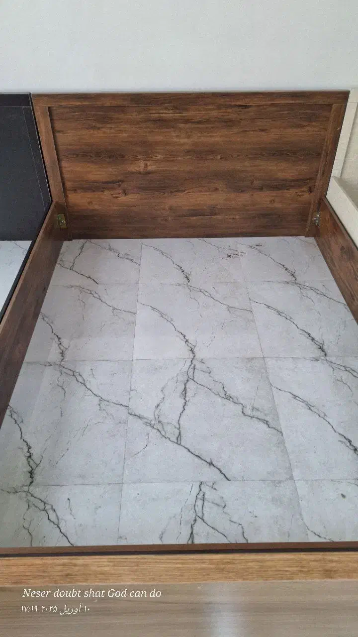 تخت خواب ۲نفره با کفی تحویل رایگان|تخت و سرویس خواب|لاهیجان, گلستان|دیوار