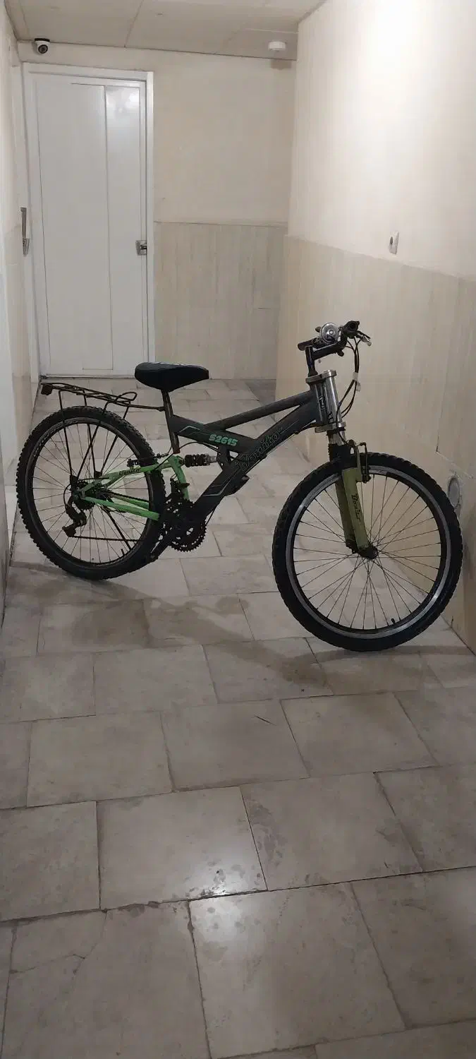 بشتابیددوچرخه ۲۶ دنده ای کمک دار فقط فقط|دوچرخه، اسکیت، اسکوتر|قزوین, |دیوار