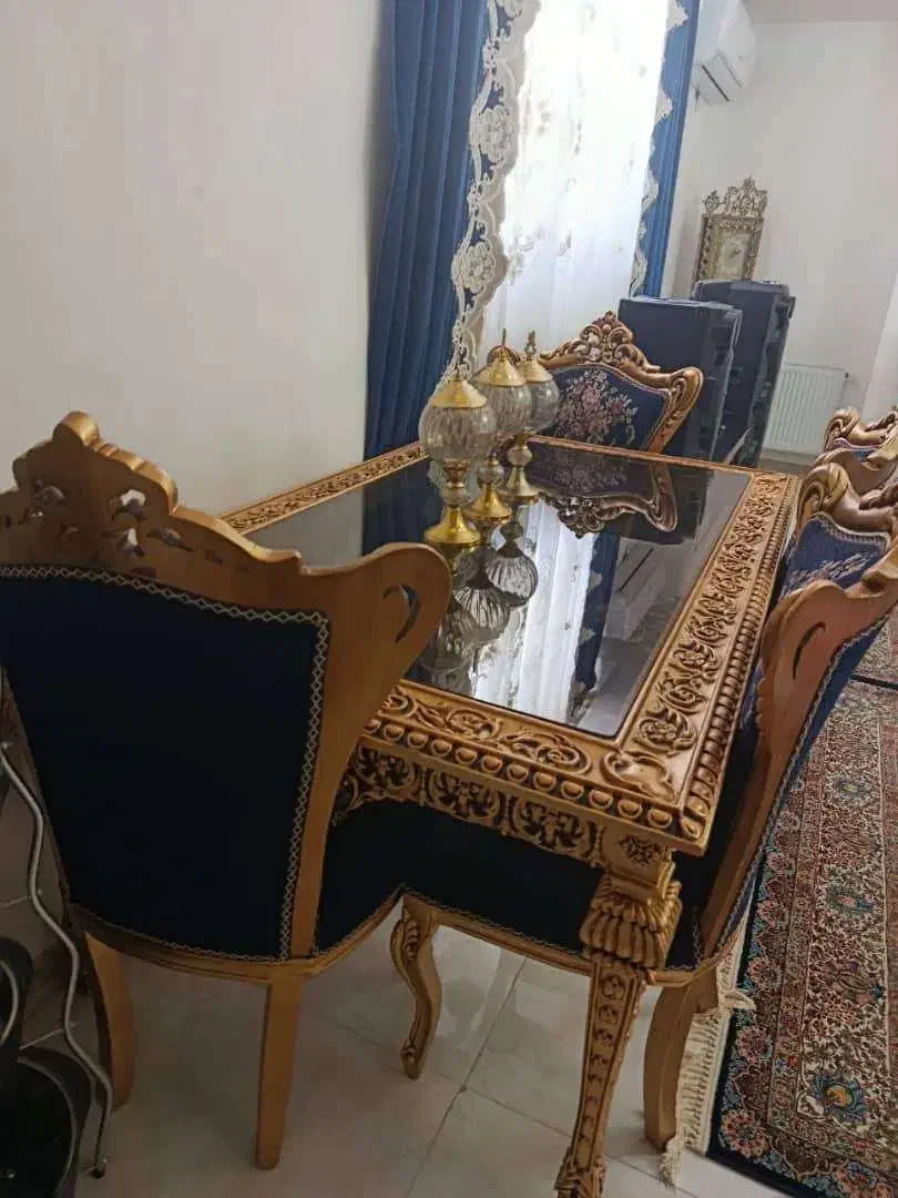 سرویس نهار خوری و تخت خواب و کمد بچه|میز و صندلی غذاخوری|اشتهارد, |دیوار