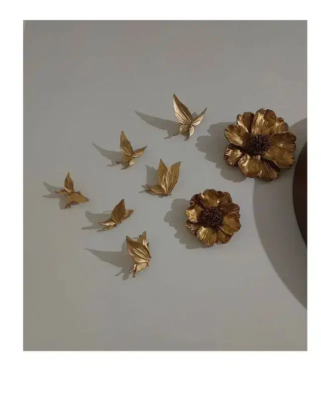 مجسمه پروانه وگل پلی استر|مجسمه، تندیس، ماکت|قم, زنبیل آباد|دیوار