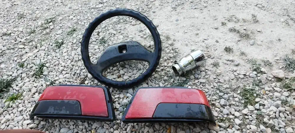 سپر عقب405.چراغ عقب405.فرمون.دوتا ضبظ|قطعات یدکی و لوازم جانبی|یاسوج, |دیوار