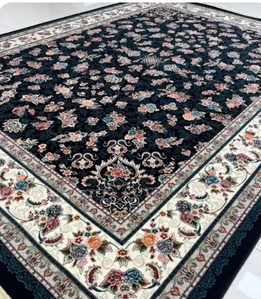 دو تا فرش ورامین ۷۰۰ شانه سرمه ای ۹متری|فرش|تهران, نازیآباد|دیوار