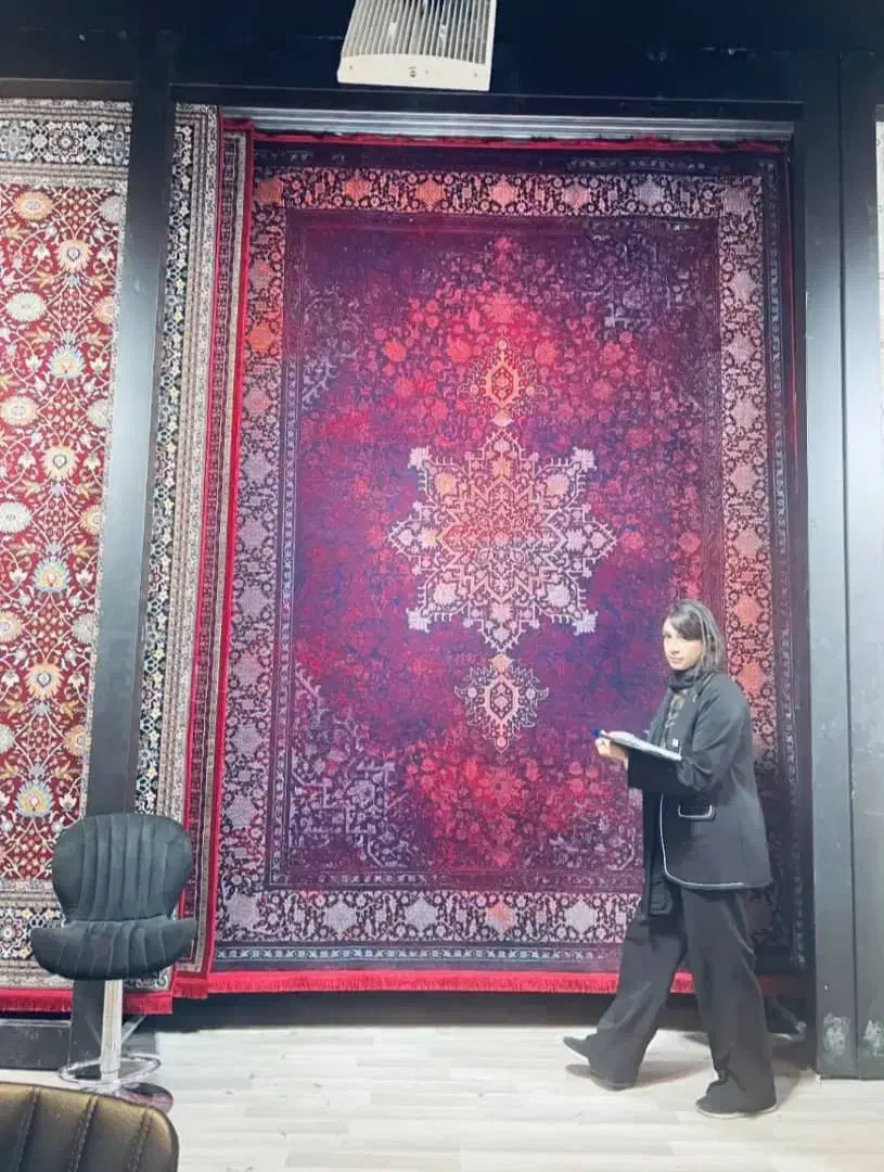 فرش فردوس کاشان لاکی۱۲۰۰|فرش|شیراز, ریشمک|دیوار