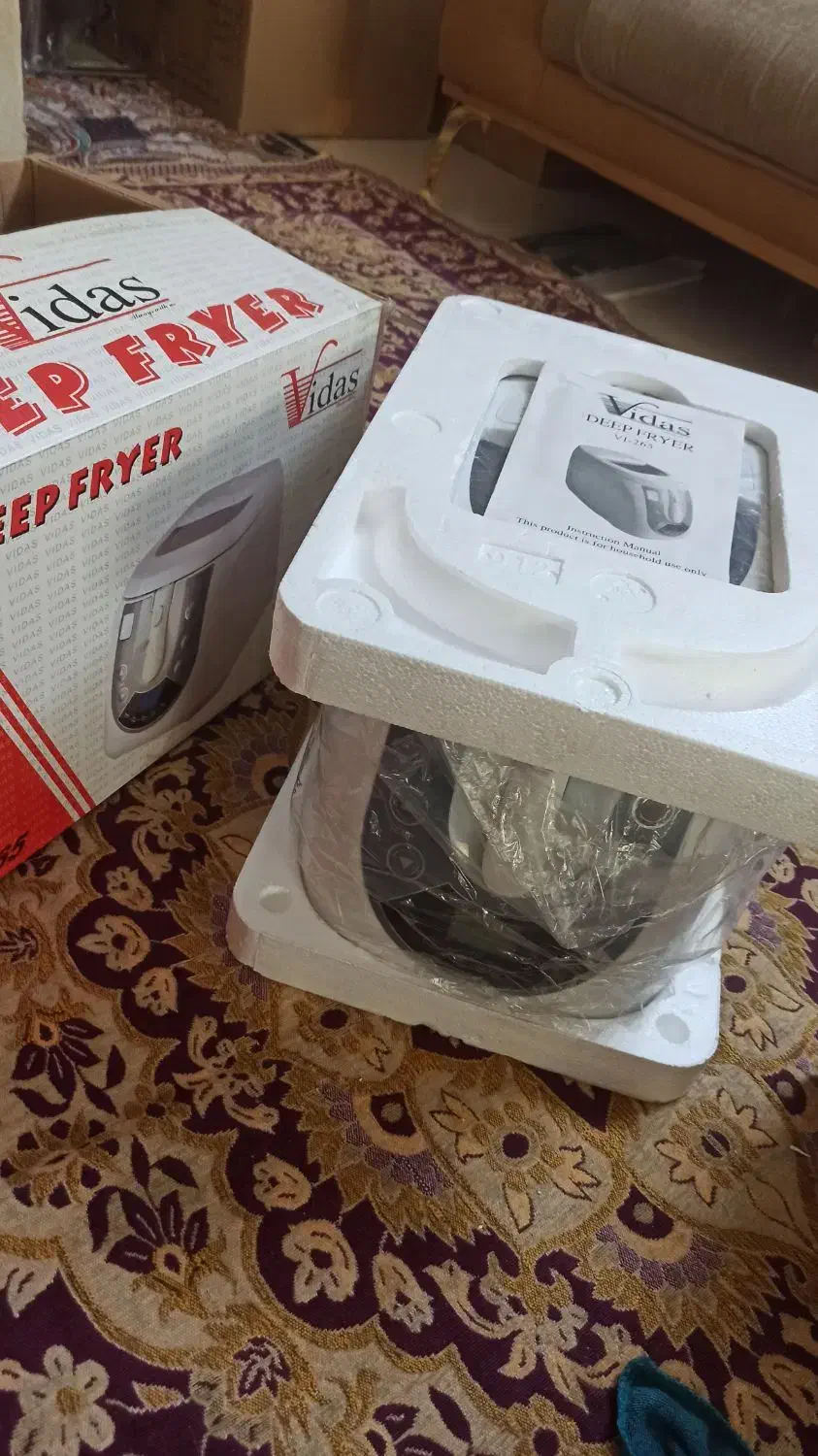 سرخکن سه لیتری ویداس|اجاق گاز و لوازم برقی پخت‌وپز|مشهد, سرافرازان|دیوار