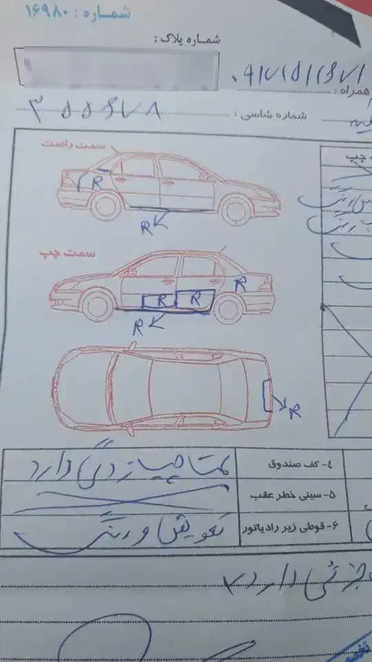 فروش ۲۰۶اتوماتیک|خودرو سواری و وانت|آباده, |دیوار