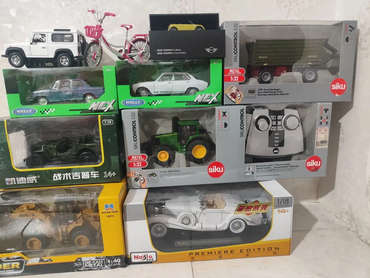 ماکت های ماشین فلزی ،راهسازی، تراکتور|اسباببازی بچه|نهاوند, |دیوار