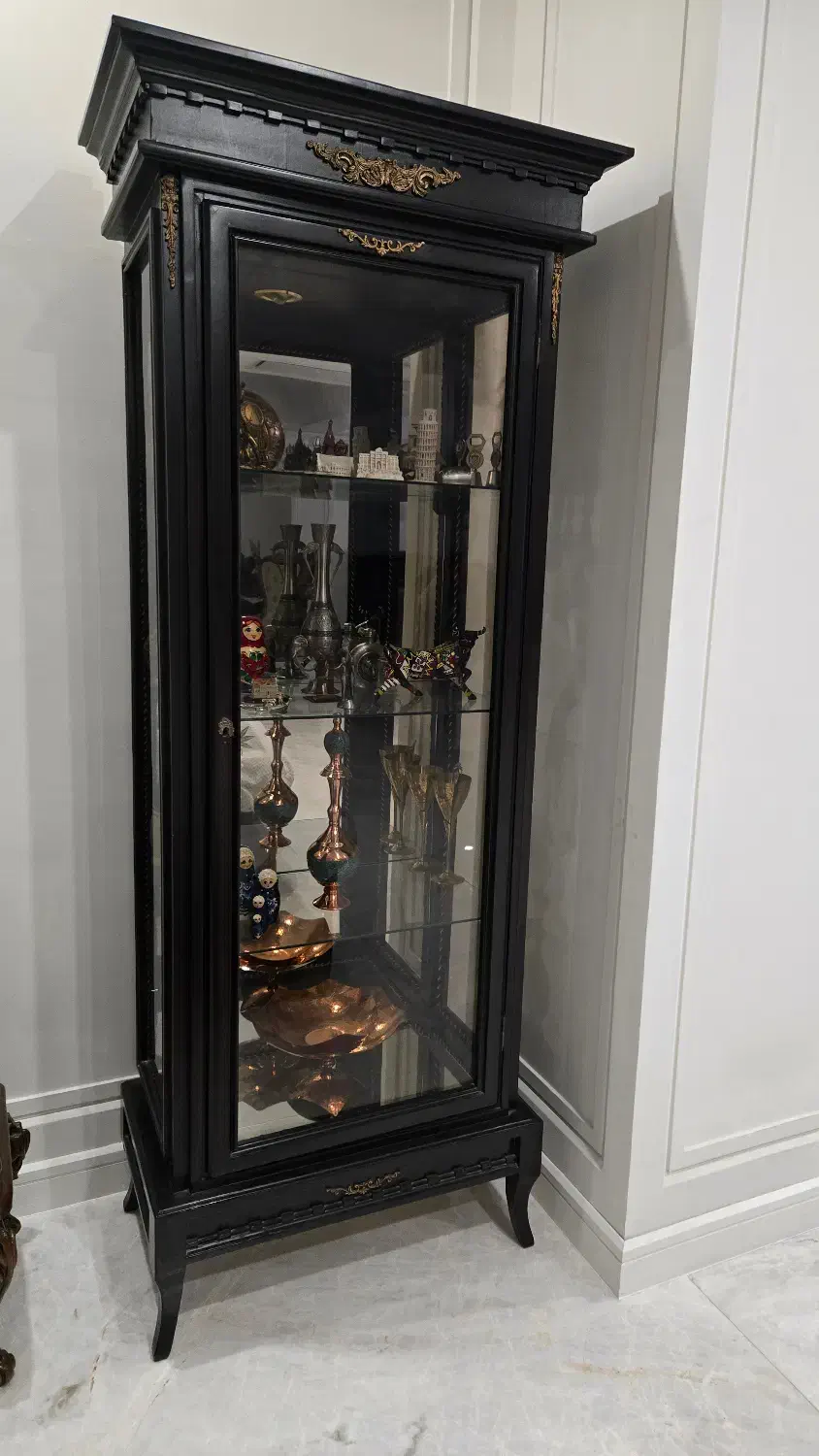 ویترین چوب راش|بوفه، ویترین، کنسول|مشهد, سجاد شهر|دیوار