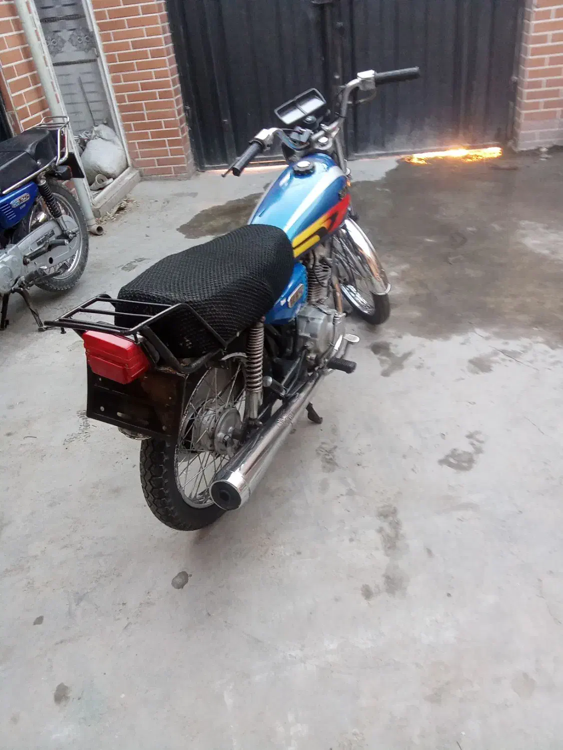 هوندا مزایده مدل ۸۶|موتورسیکلت|ورامین, خیر آباد|دیوار