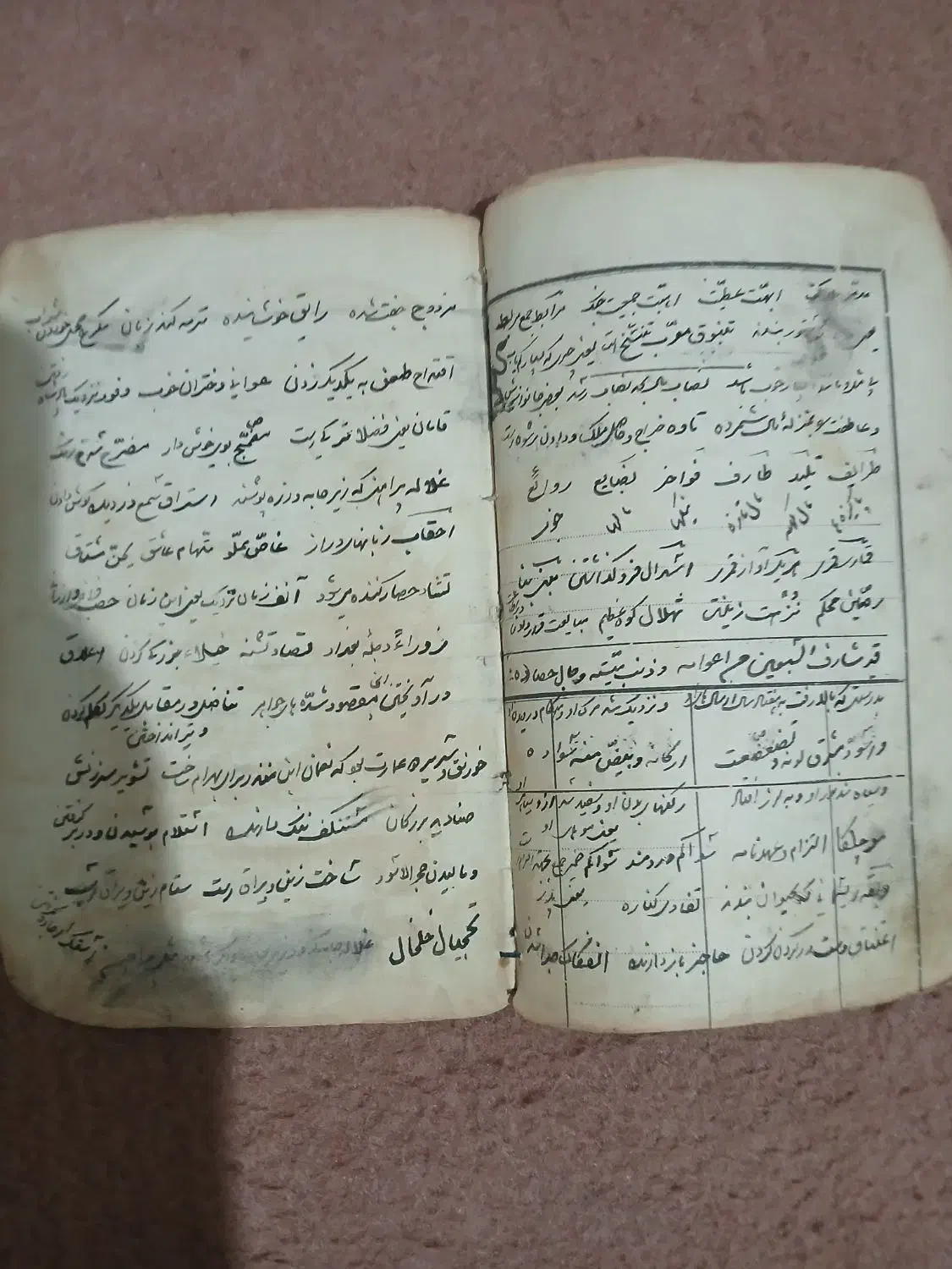 کتاب عتیقه خطی|کلکسیون اشیاء عتیقه|تهران, شهرک ولیعصر شمالی|دیوار