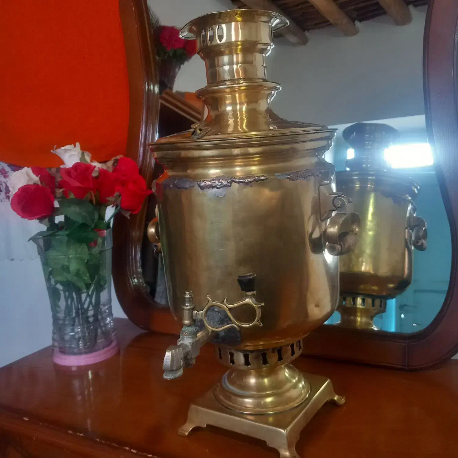 سماورزغالی|سماور، چای‌ساز، قهوه‌ساز|سهند, |دیوار