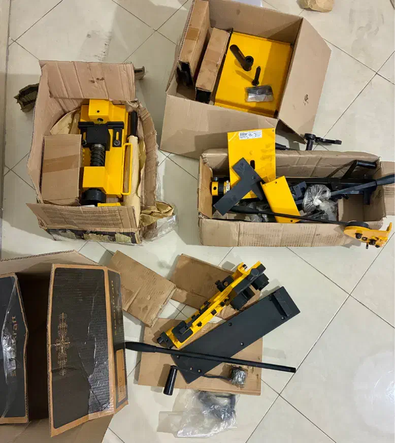 دستگاه آکبند آلمانی (ست خمکاری و فورج سرد فلزات)|ماشینآلات صنعتی|تهران, زیبادشت|دیوار