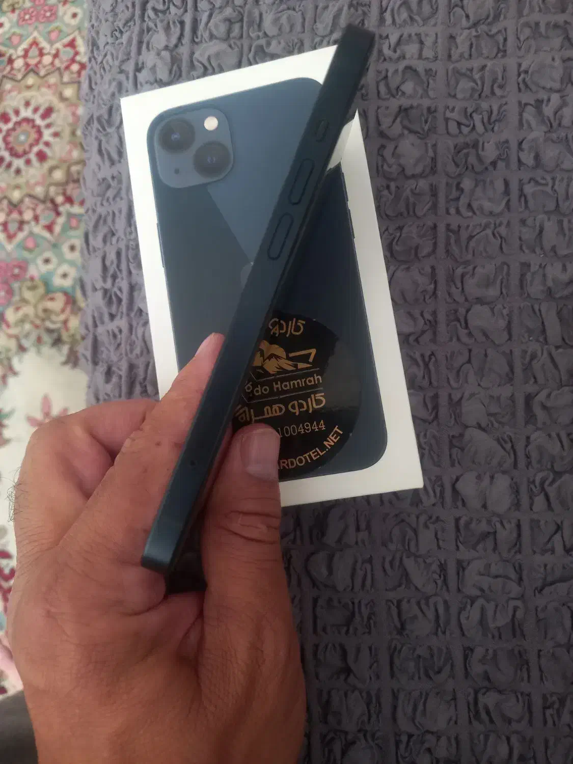 گوشی ایفون ۱۳نرمال بلو|موبایل|کرمان, |دیوار