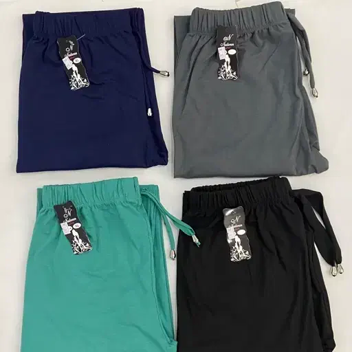 شلوارهای ریون و نخ پنبه مشکی|لباس|دورود, |دیوار