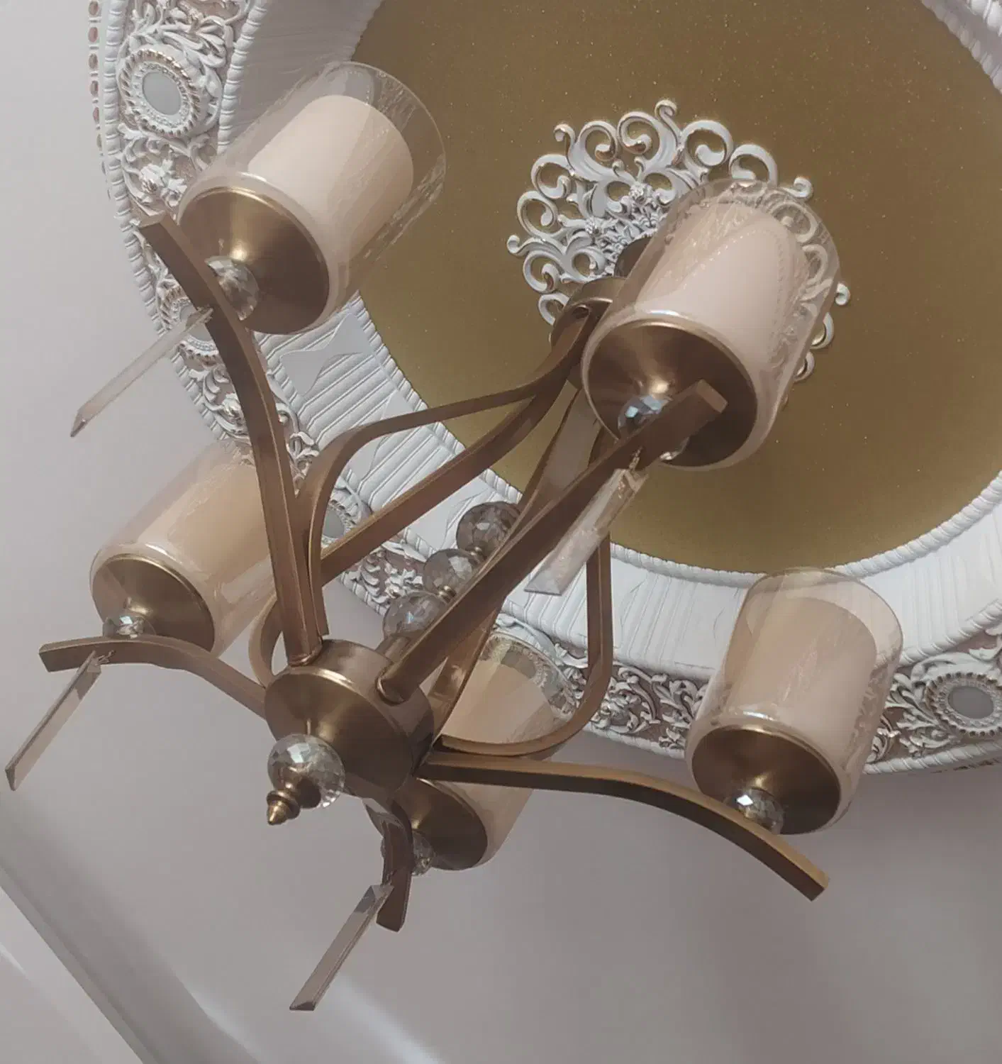 لوستر|لوستر و چراغ آویز|فولادشهر, C2|دیوار