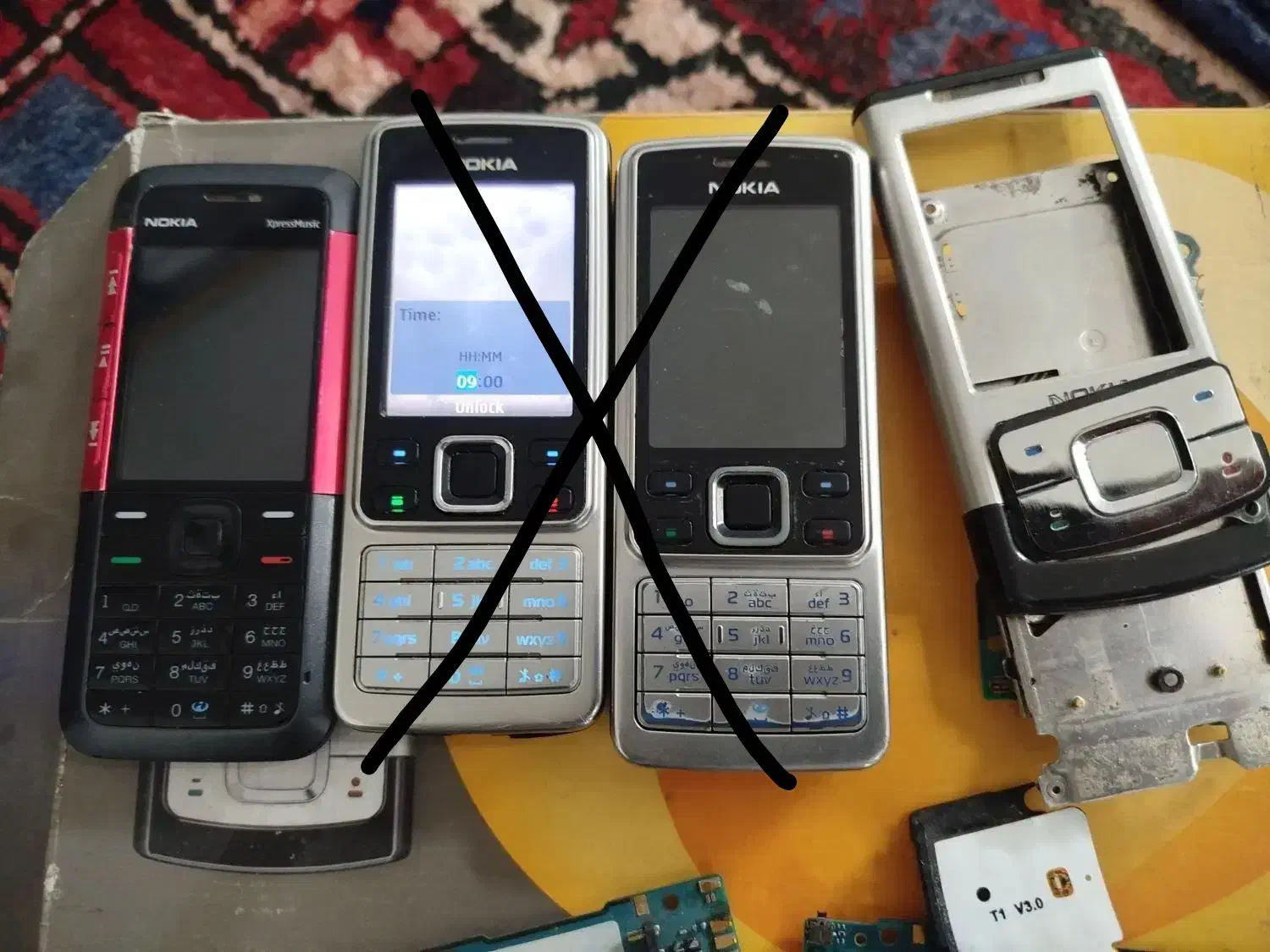 نوکیا ۶۳۰۰ ۶۵۰۰  ۵۳۱۰|موبایل|تهران, خلیج فارس|دیوار