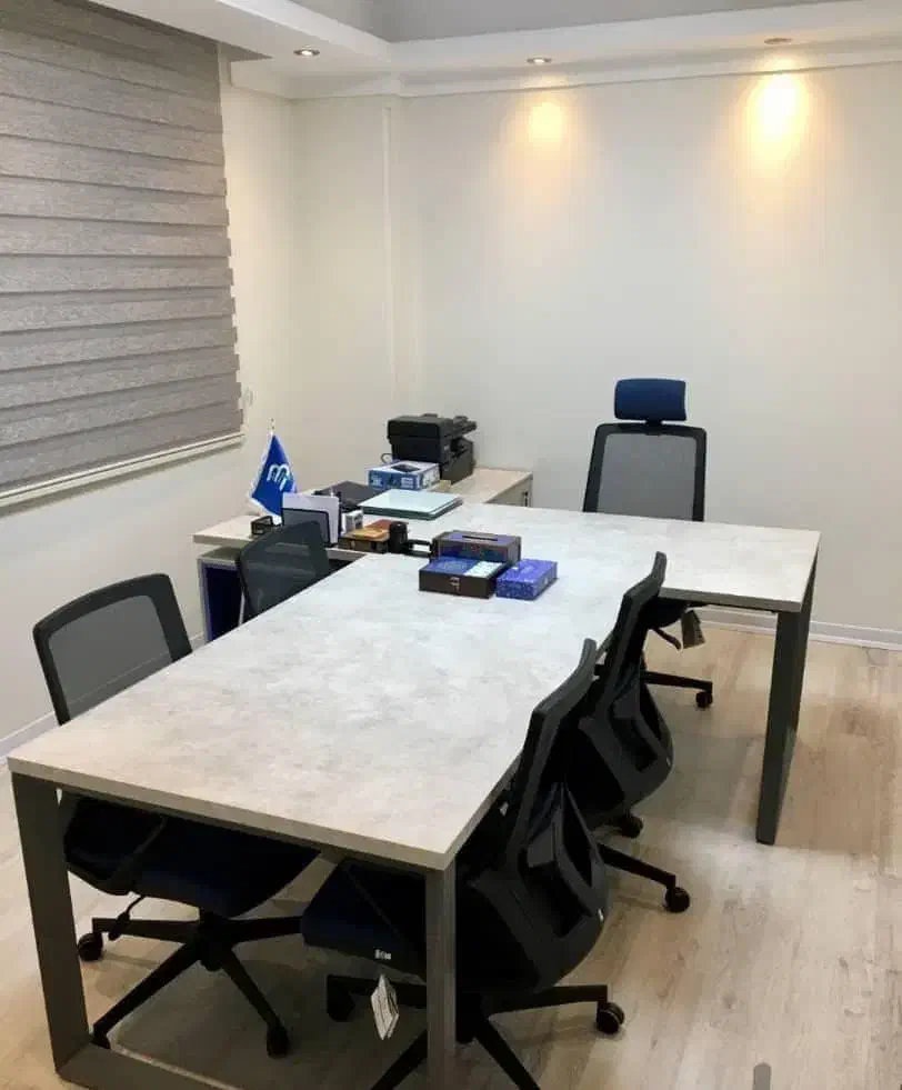 مبل اداری میز صندلی کنفرانس گروهی توری مدرن فلزی|دفتر کار|تهران, تهرانپارس جنوبی|دیوار