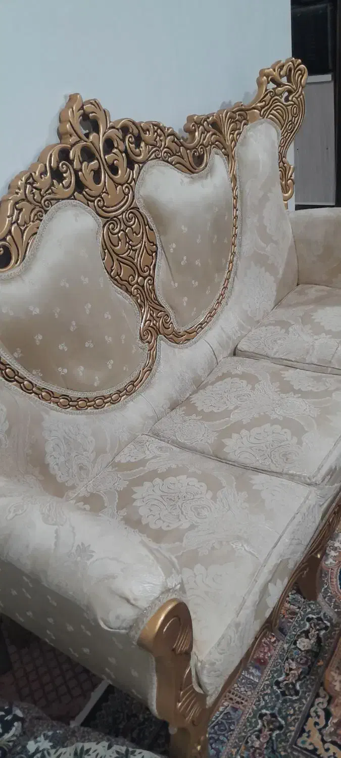 مبل ۷نفره سلطنتی|مبلمان خانگی و میز عسلی|مرند, |دیوار