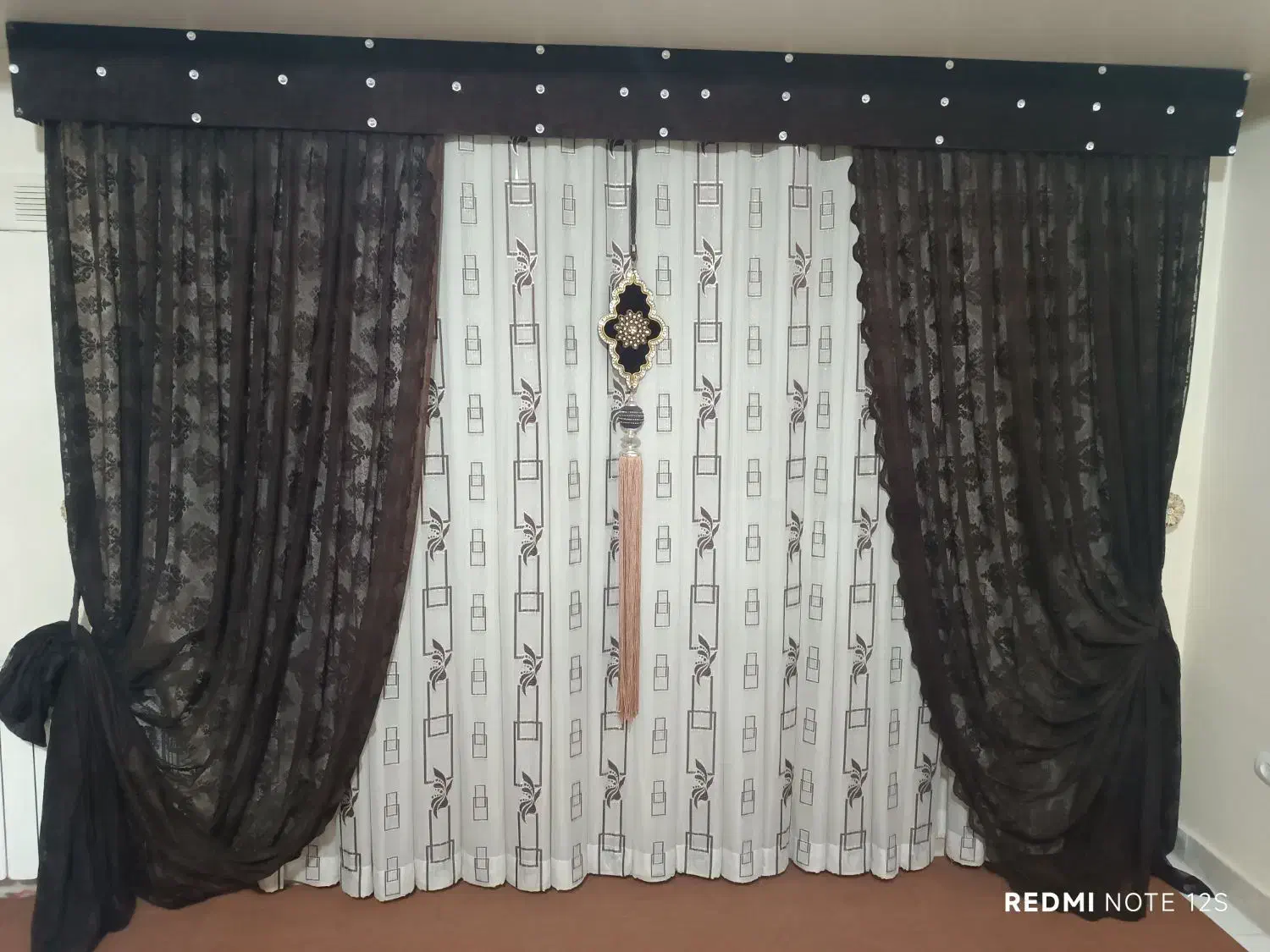 پرده پذیرایی|پرده، رانر، رومیزی|پاکدشت, شهرک امام رضا|دیوار