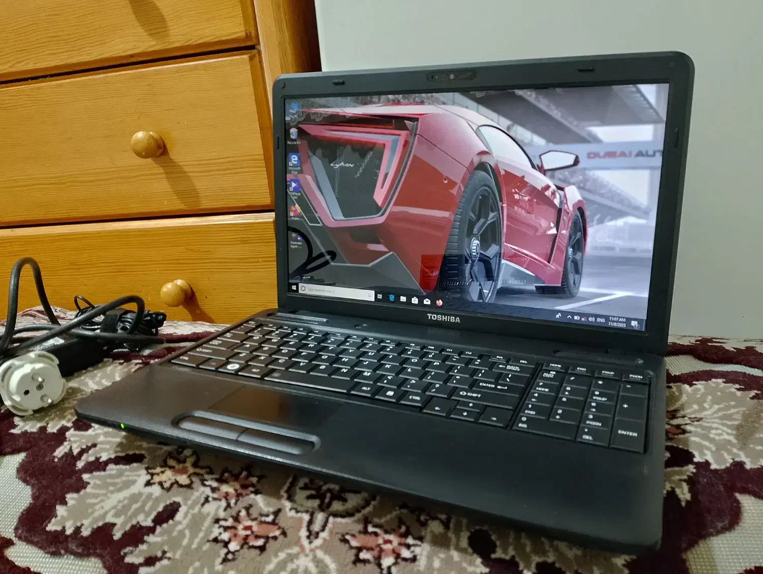 لپتاپ توشیبا تمیز و سالم|رایانه همراه|اسلامشهر, شهرک سعیدیه|دیوار