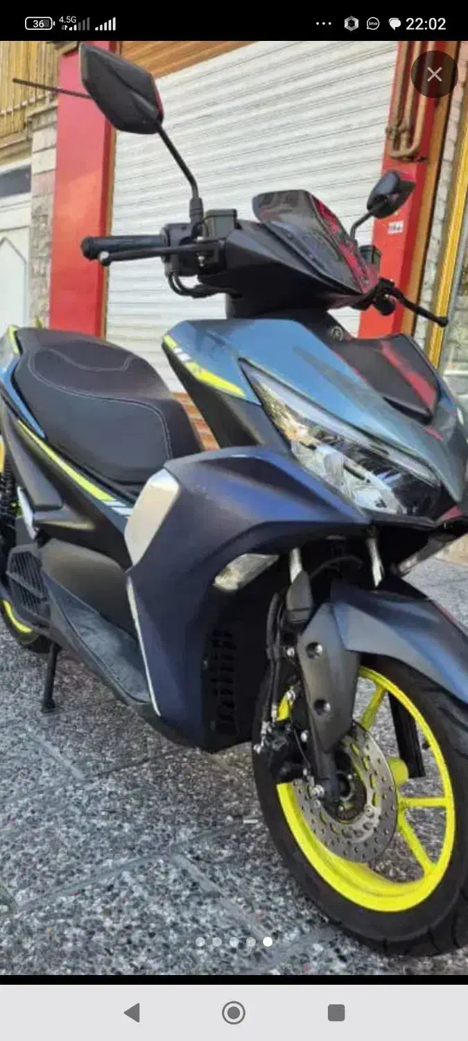 نیرو موتور طرح آیروکس|موتورسیکلت|خلخال, |دیوار