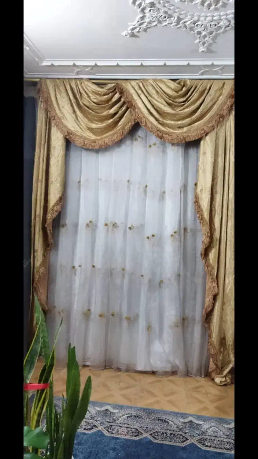 پرده زیبا ی والان دار|پرده، رانر، رومیزی|شیراز, شهرک ایثار|دیوار