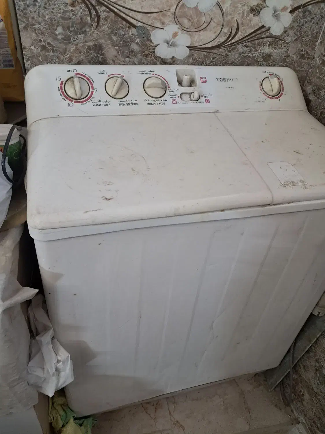 ماشین لباسشویی سطلی دو قلو|ماشین لباسشویی و خشک‌کن لباس|تهران, فرحزاد|دیوار
