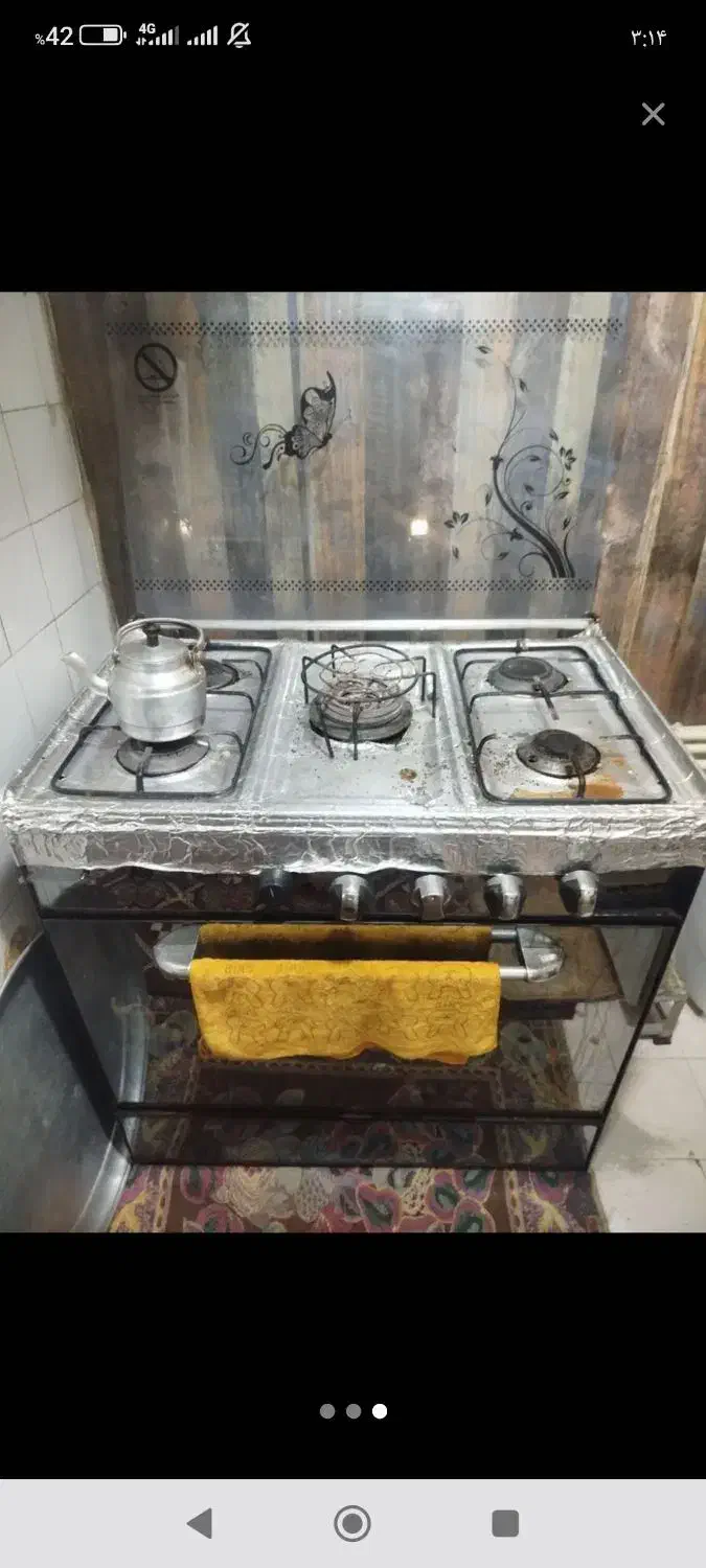 اجاق گاز استیل|اجاق گاز و لوازم برقی پخت‌وپز|اهواز, پردیس|دیوار
