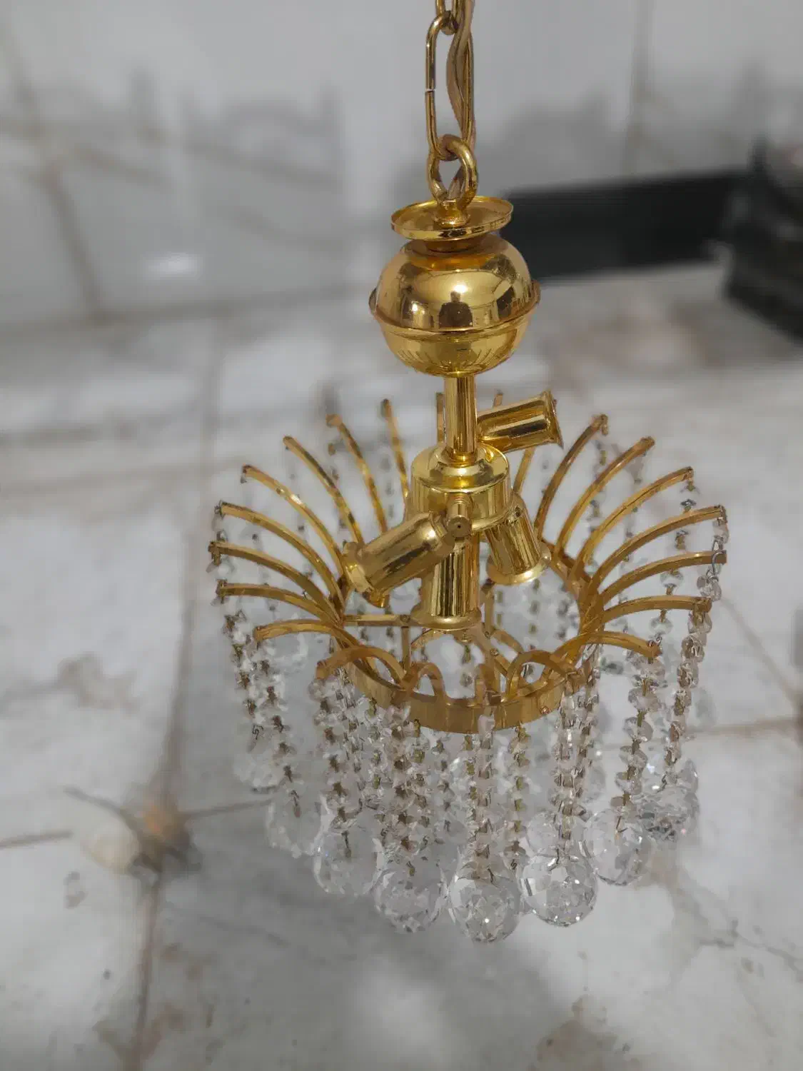 لوسترشیک بلوری|لوستر و چراغ آویز|اراک, |دیوار