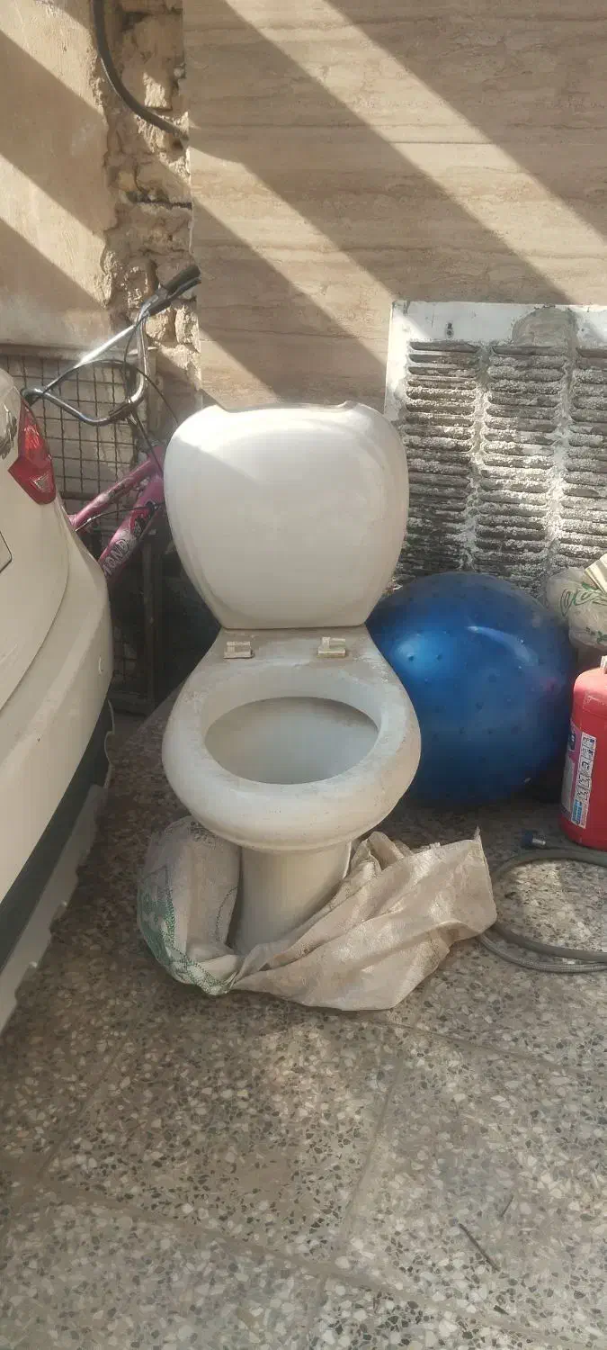 ویلچر دستشویی فرنگی رینگ اسپرت پراید دوچرخه|لوازم سرویس بهداشتی|قم, قلعه کامکار|دیوار