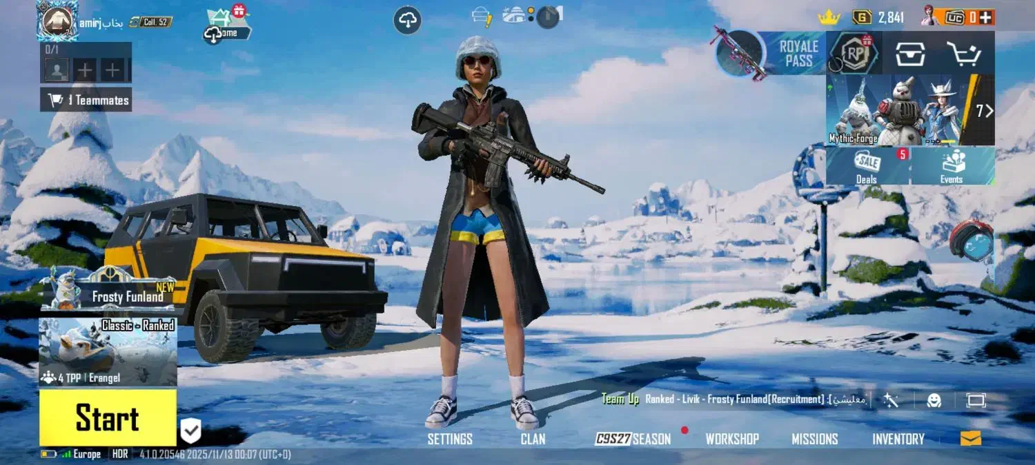 اکانت پابجی خرشانس|کنسول، بازی ویدئویی و آنلاین|یاسوج, |دیوار