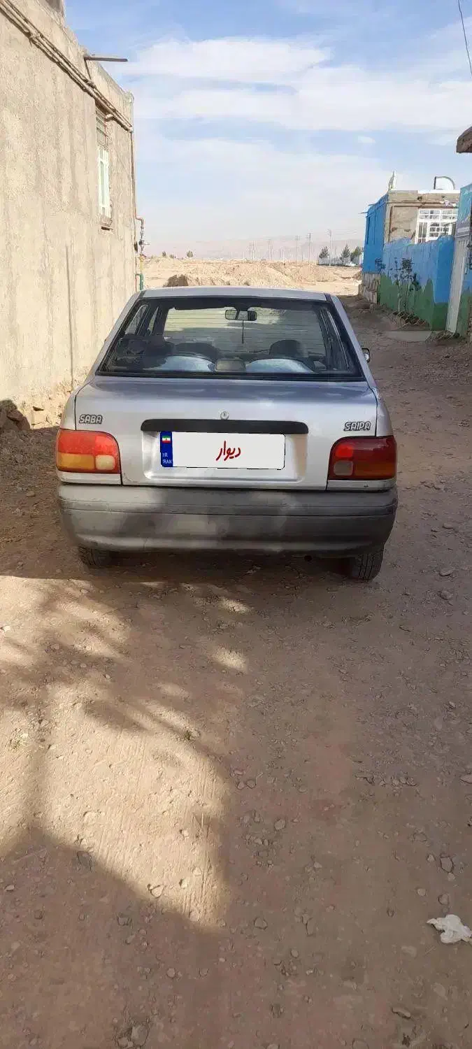 پراید نقره ای متالیک مدل ۱۳۸۸|خودرو سواری و وانت|فیروزه, |دیوار