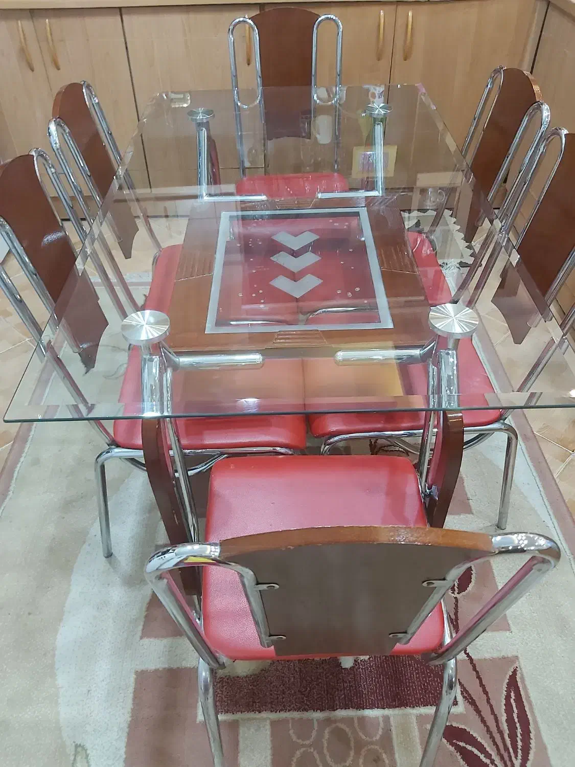 میز ناهارخوری ۶ نفره|میز و صندلی غذاخوری|مشهد, آزادشهر|دیوار