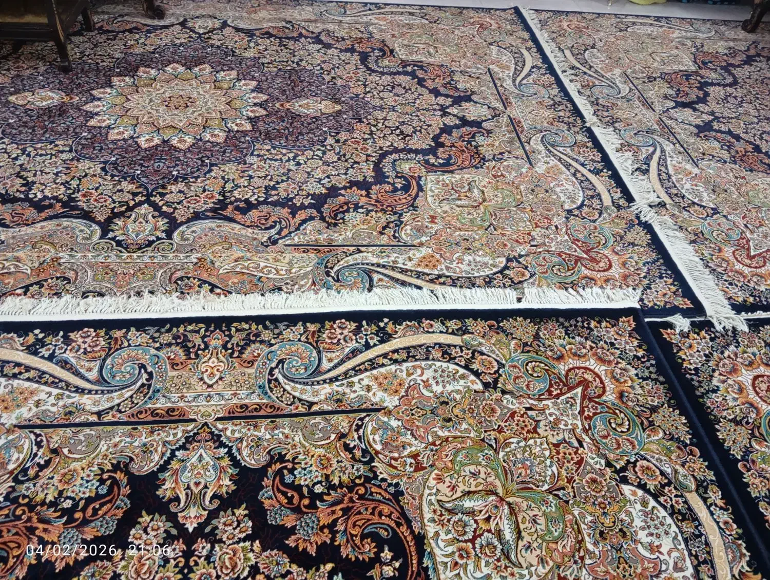 فرش 9متری 4عدد|فرش|خمین, |دیوار