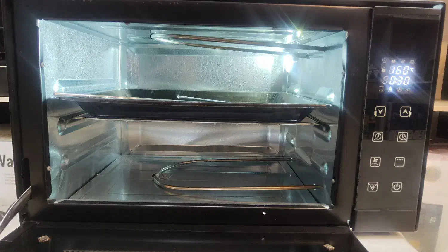 آون توستر لمسی دستیلوکس|اجاق گاز و لوازم برقی پخت‌وپز|گرمدره, |دیوار