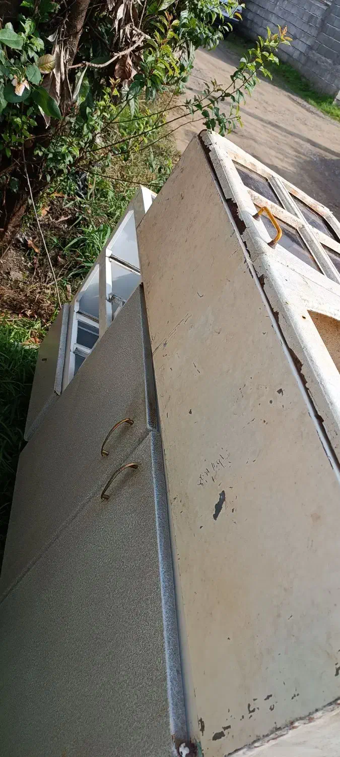 کابینت گالوانیزه دست دوم و سینک|مصالح و تجهیزات ساختمان|رودسر, |دیوار