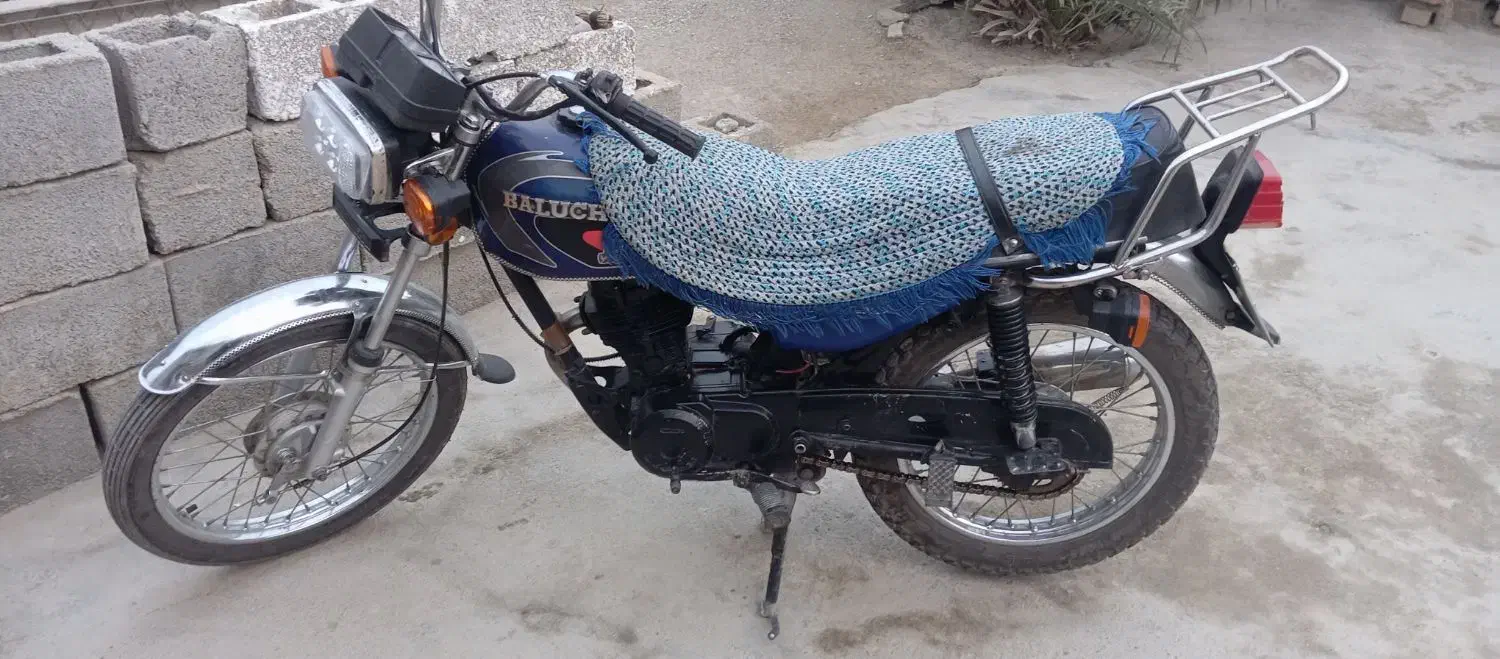 موتور بلوچ 125 ساده حراج|موتورسیکلت|بمپور, |دیوار