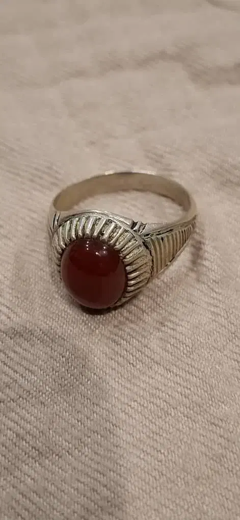 انگشتر نقره دست ساز|کلکسیون اشیاء عتیقه|کرمانشاه, |دیوار