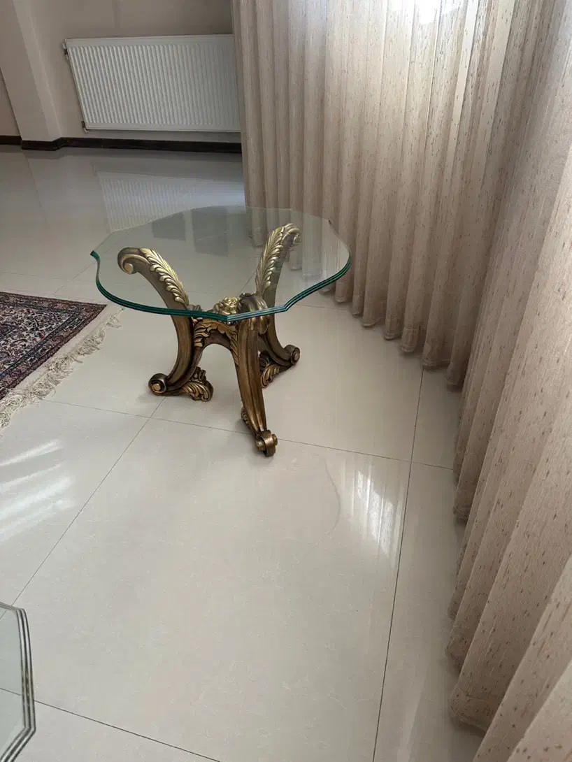 میز جلو مبلی ودوعدد میز عسلی|مبلمان خانگی و میز عسلی|مشهد, کوثر|دیوار