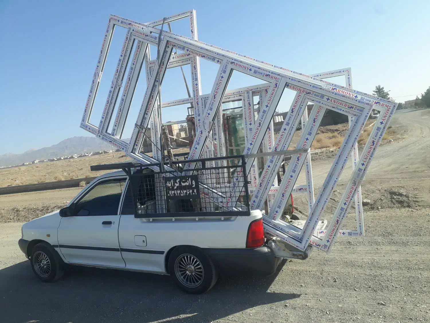 پراید وانت مدل ۹۳|خودرو سواری و وانت|سبزوار, هویزه|دیوار