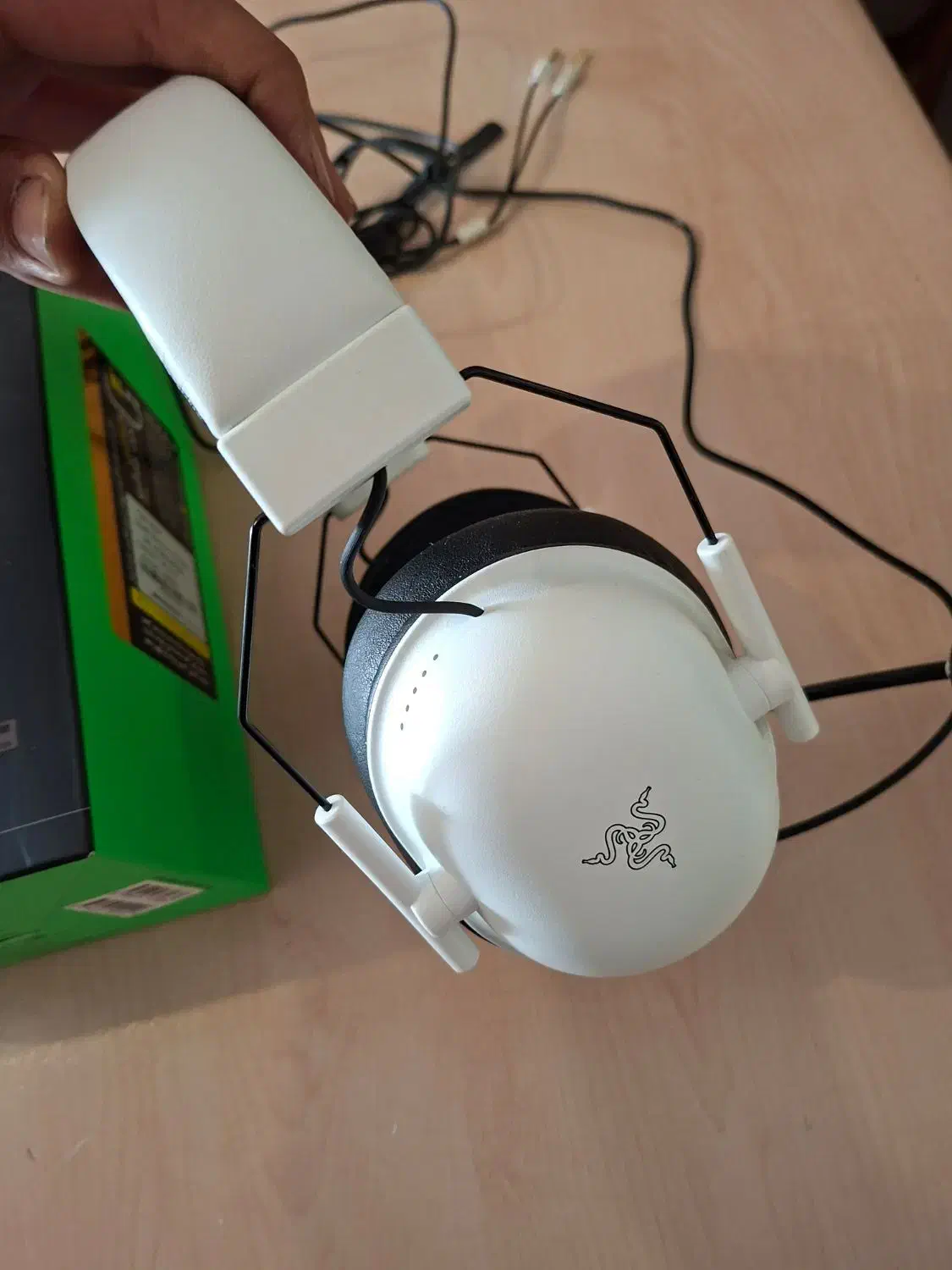 هدست گیمینگ Razer Blackshark V2X به همراه پایه|قطعات و لوازم جانبی رایانه|تهران, شهرک غرب|دیوار